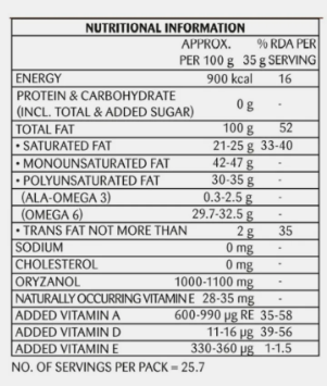 EMAMI Healthy & Tasty physically Refined Rice Bran Oil Pouch (730 g)