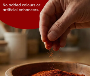 Handmade Heaven Kashmiri Red Chilli Powder Flavor-500gm